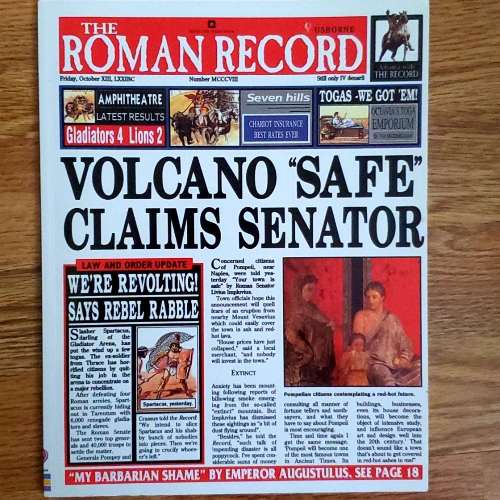 The Roman Record (Newspaper History) by Paul Dowswell